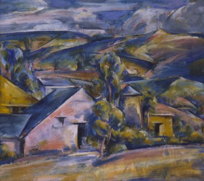 The Hills by Preston Dickinson