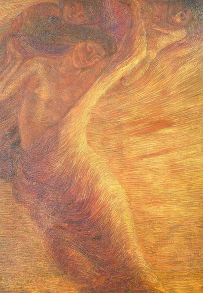 The Day by Previati Gaetano