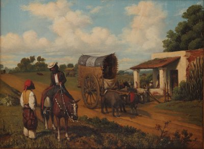 A Stop at the Pulpería by Prilidiano Pueyrredon
