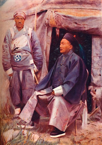 The Taotai of Kashgar, 1902 by Prince Alexander Gagarine