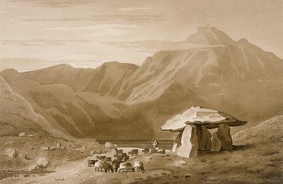 Cromlech at Gwernvale by Pryce Carter Edwards