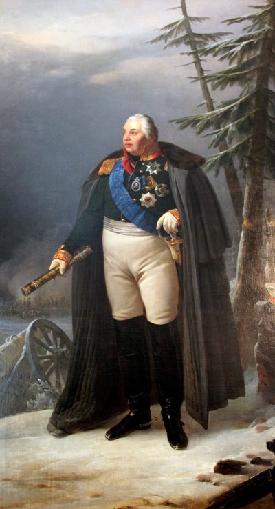 Mikhail Kutuzov, Russian soldier, 1833-1834 by Pyotr Basin