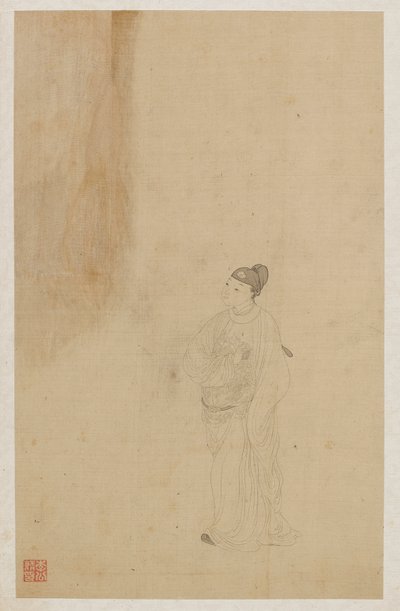 Figures by Qing Dynasty Chinese School