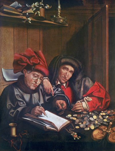 The Money Changers by Quentin Massys or Metsys