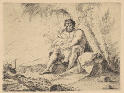 John the Baptist and the Lamb by R. Bayeu