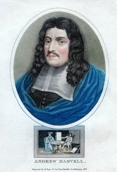 Andrew Marvell, English metaphysical poet by R. Page