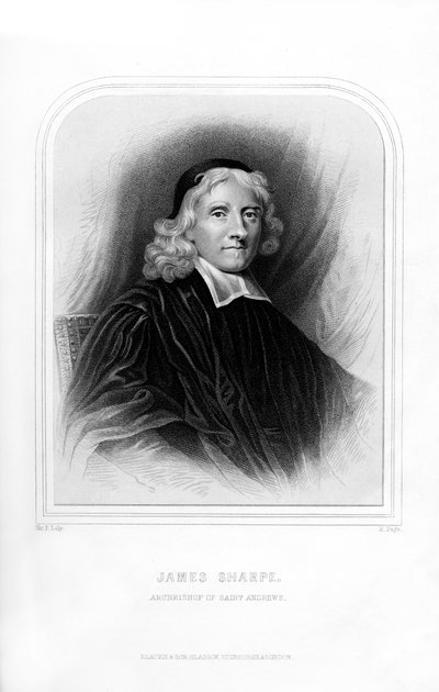 James Sharpe, Scottish Clergyman, 1870 by R. Page