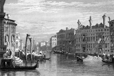 Mocenigo Palace, Venice by R. Wallis