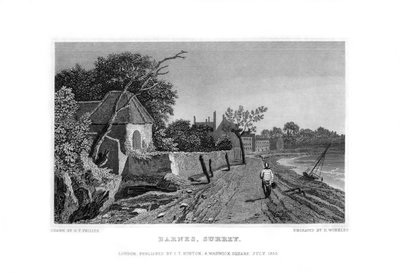 Barnes, Surrey by R. Winkles
