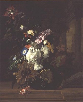 Vase of Flowers by Rachel Ruysch