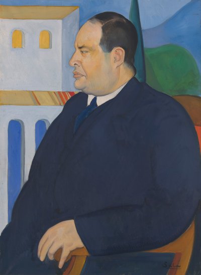 Portrait of Joseph Stella by Rafael Sala