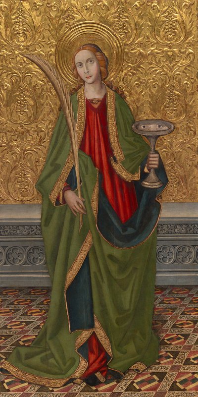 Saint Lucy by Rafael Vergós