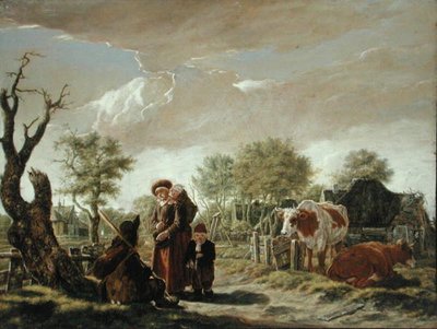 The Traveller by Rafel Govertsz Camphuysen