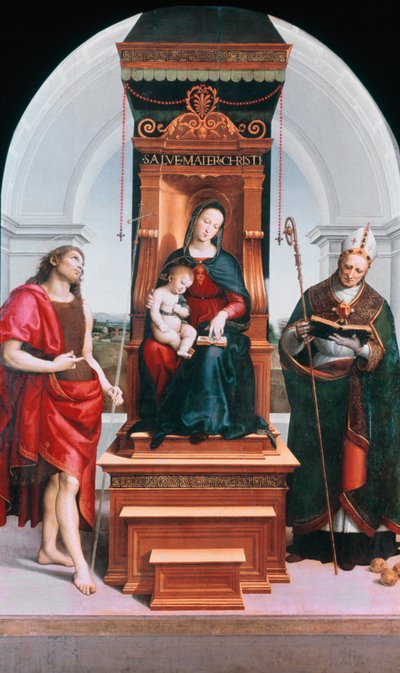 The Ansidei Madonna by Raffaello Sanzio Raphael