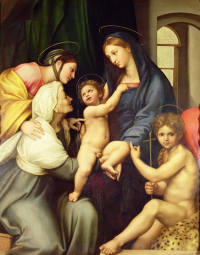 The Holy Family by Raffaello Sanzio Raphael