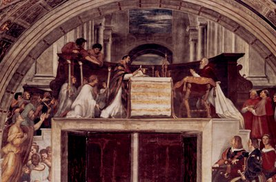 The Mass at Bolsena, 1512 by Raffaello Sanzio Raphael