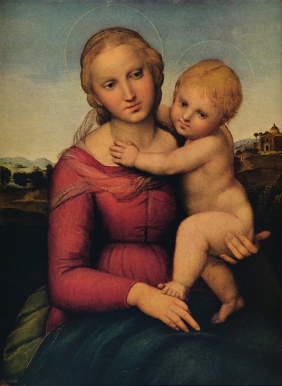 The Small Cowper Madonna, 1505 by Raffaello Sanzio Raphael