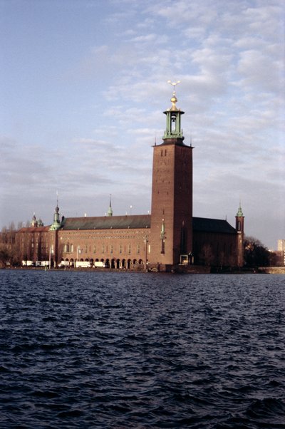 Stadshuset, or City Hall, built 1911-23 by Ragnar Ostberg
