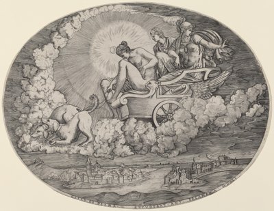 The Chariot of Diana by Raimondi School