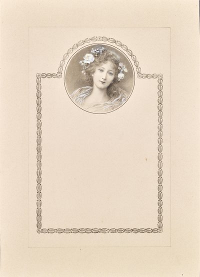 Design for Greeting Card by Raimund Ritter Von Brennerstein Wichera
