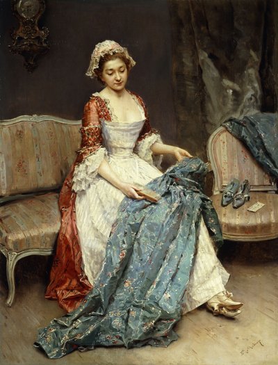 After the Ball by Raimundo de Madrazo y Garreta