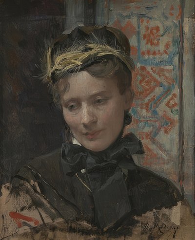 Portrait of a Lady. 1885-95 by Raimundo de Madrazo y Garreta
