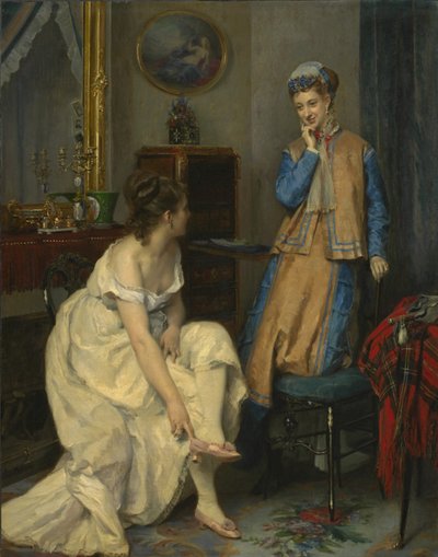 Confidences by Raimundo de Madrazo y Garreta