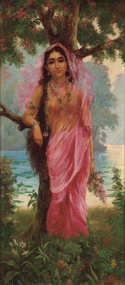 Vasantasena by Raja Ravi Varma