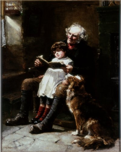 A.B.C., 1887 by Ralph Hedley
