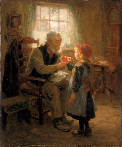 Mittens, 1907 by Ralph Hedley