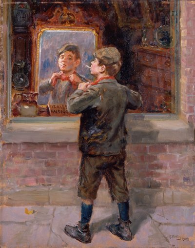 The Old Curiosity Shop, 1909 by Ralph Hedley