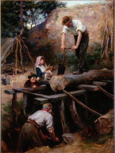 Woodsawyers by Ralph Hedley