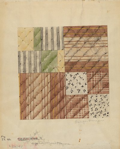 Quilt Square by Ralph N. Morgan