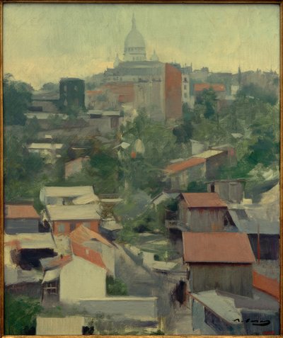The Sacred Heart, Montmartre by Ramon Casas i Carbo
