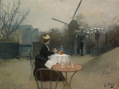 Plein air by Ramon Casas i Carbo