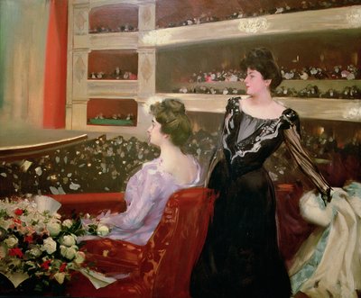 The Lyceum by Ramon Casas i Carbo