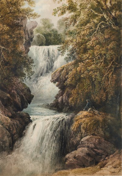 Waterfall by Ramsay Richard Reinagle