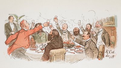 A Toast by Randolph Caldecott