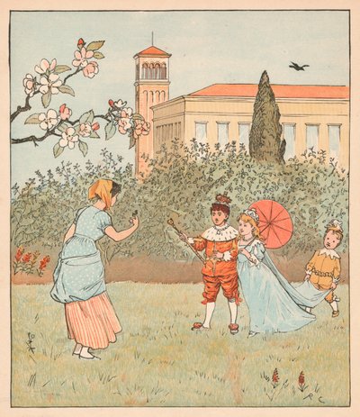 The Maid and the Jenny Wren by Randolph Caldecott