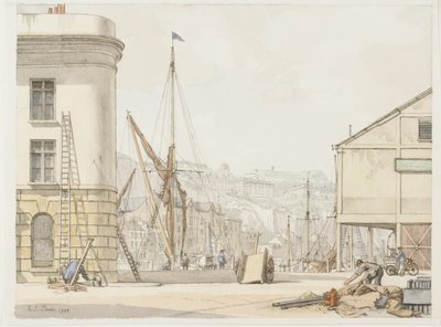 Hotel de Paris, Dover by Randolph Schwabe
