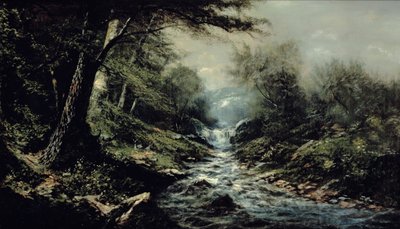 Western Landscape by Ransome Gillette Holdredge