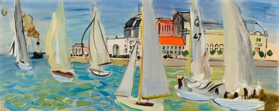 Boats at Le Havre by Raoul Dufy