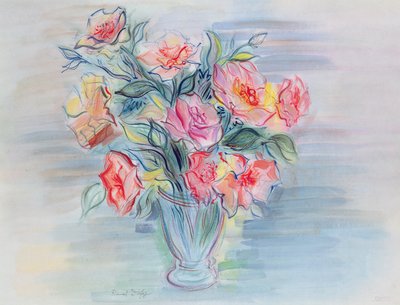 Bunch of Flowers in a Vase by Raoul Dufy
