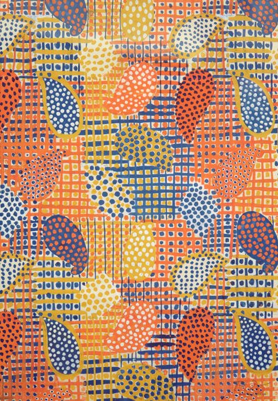 Checked and Dotted Palms by Raoul Dufy