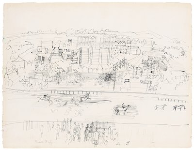 Epsom Racecourse by Raoul Dufy