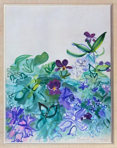 Flowers by Raoul Dufy