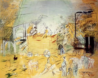 Harvest Scene by Raoul Dufy