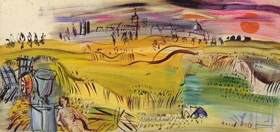 Harvest at Langres by Raoul Dufy