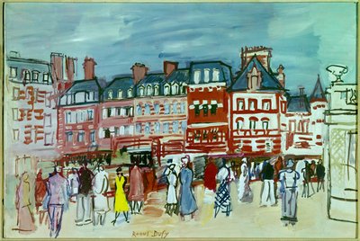 Houses in Trouville by Raoul Dufy