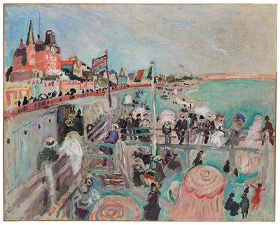 The Beach of Le Havre by Raoul Dufy